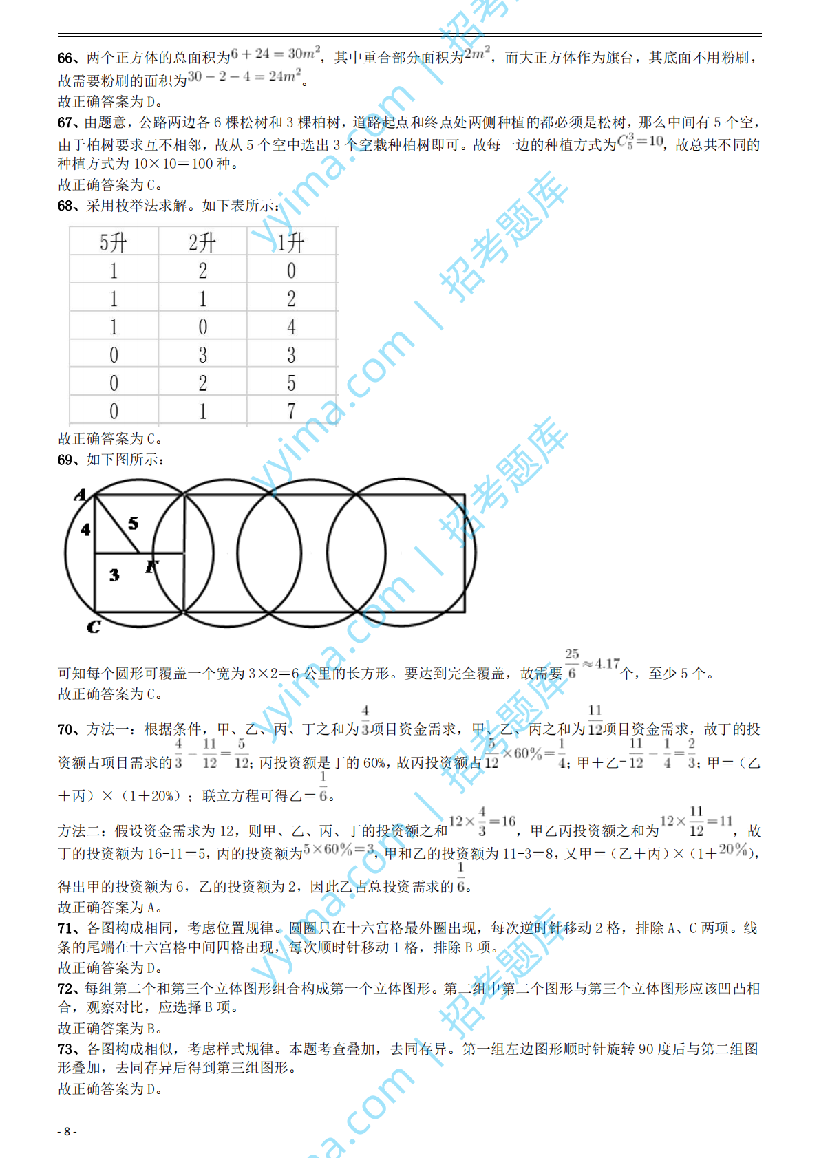 2015年国家公务员考试《行测》真题卷（地市级)答案及解析.pdf 第8页